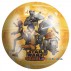 Мяч "Звездные воины", 23 см лицензия John JN57943